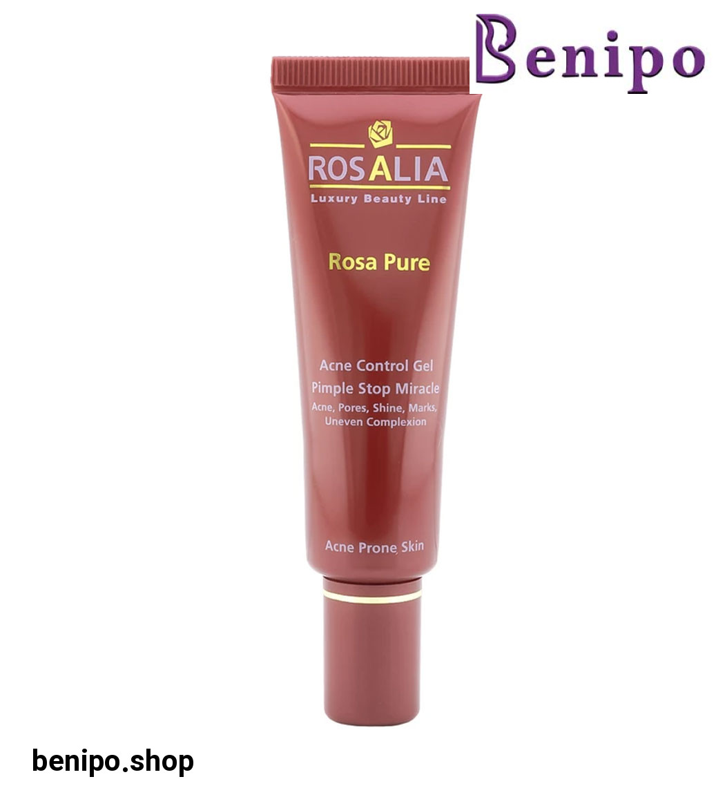 ژل ضد آکنه مدل Rosa Pure حجم 30 میلی لیتر