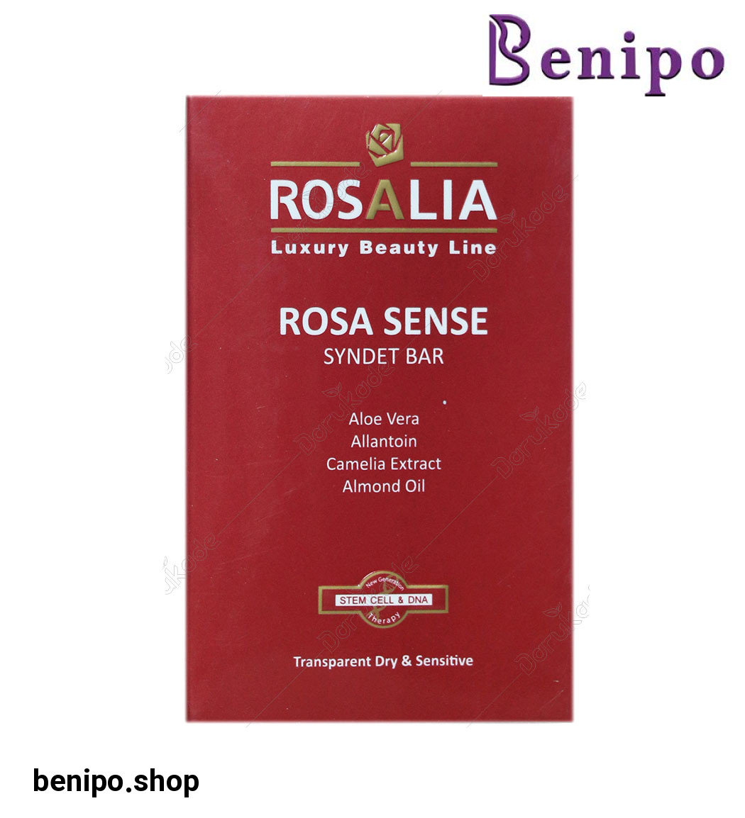 پن مدل Rosa Sense مناسب پوست خشک حجم 100 گرم