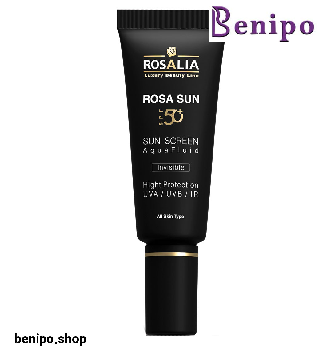 کرم ضد آفتاب بی رنگ مدل Rosa Sun با SPF50 حجم 40 میلی لیتر