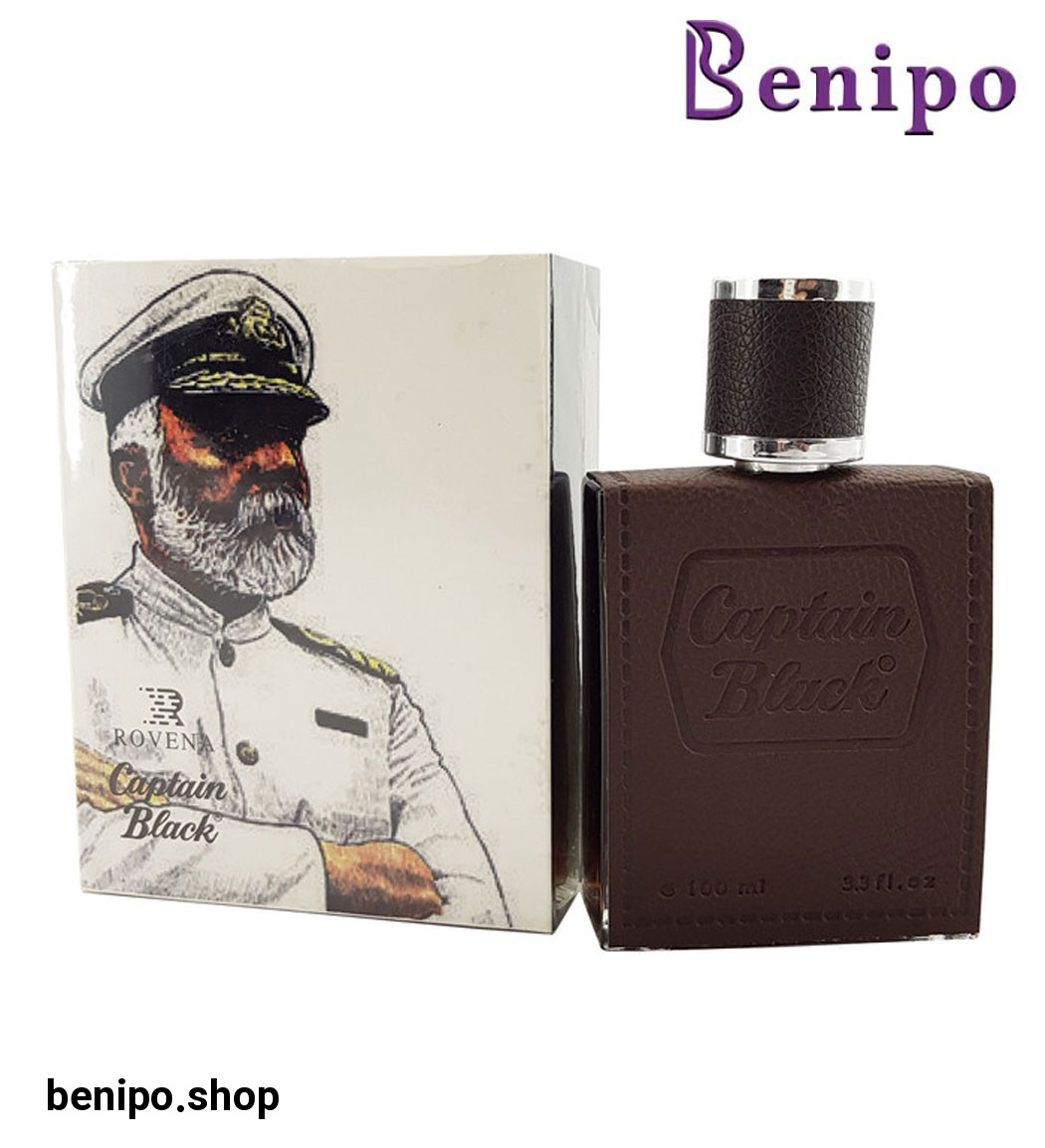 ادو پرفیوم مردانه مدل Captain Black حجم 100میل