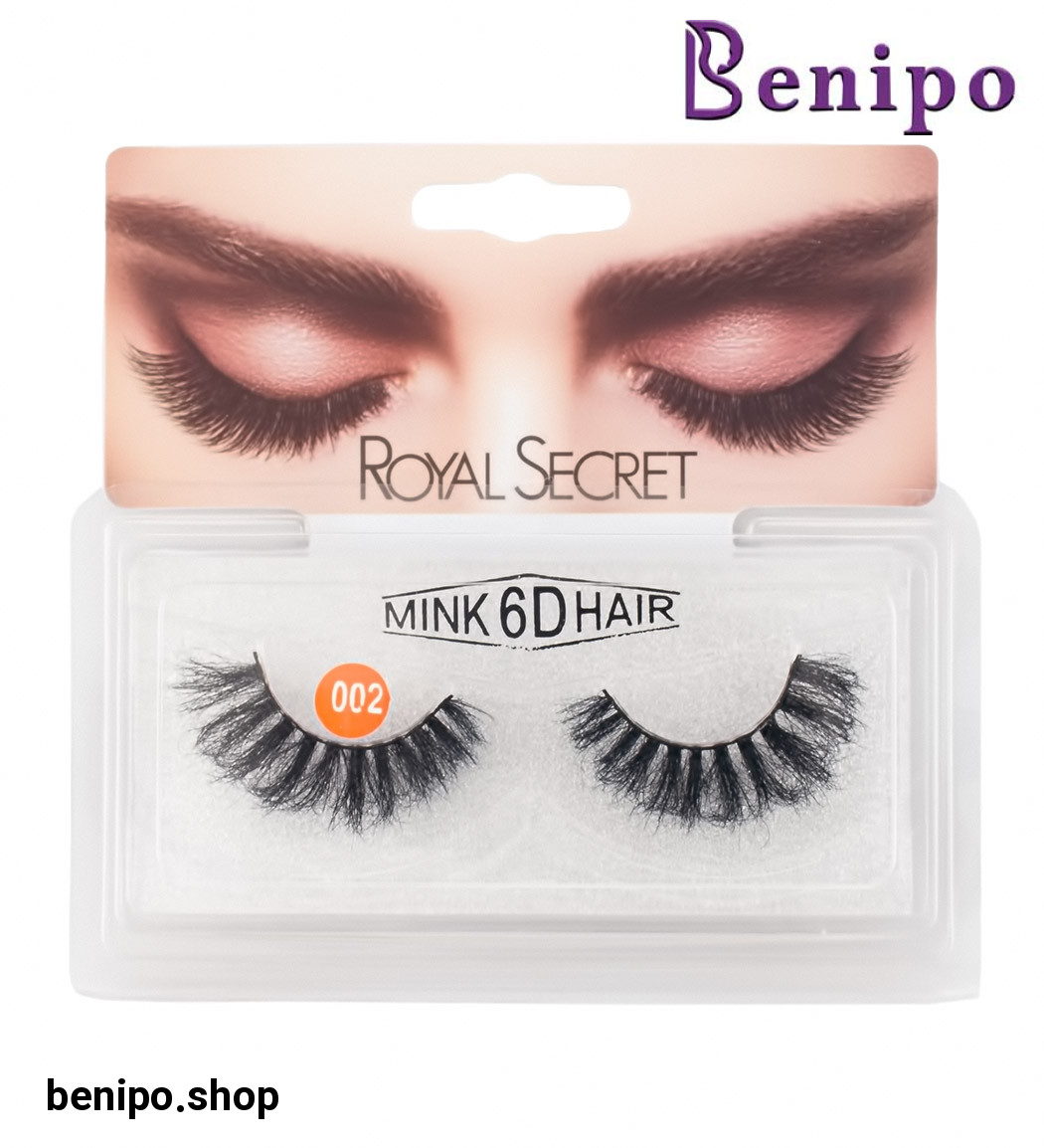 مژه طبیعی دست ساز کد F-49 شماره 002