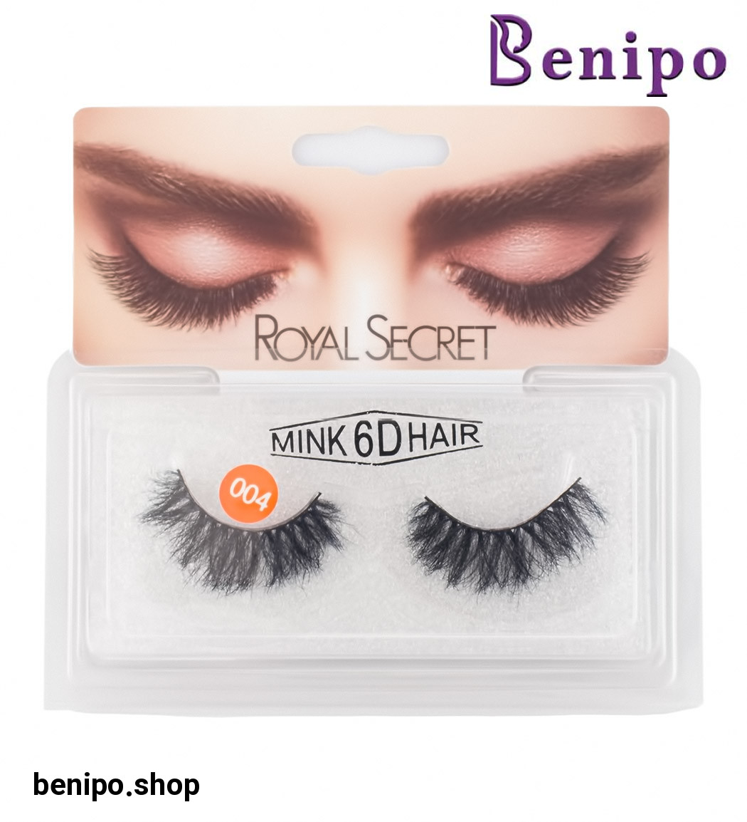 مژه طبیعی دست ساز کد F-49 شماره 004