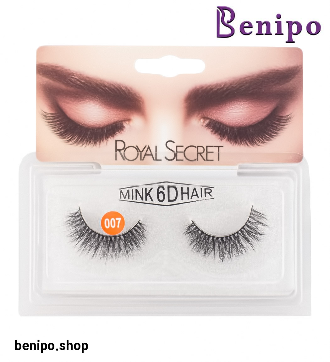 مژه طبیعی دست ساز کد F-49 شماره 007