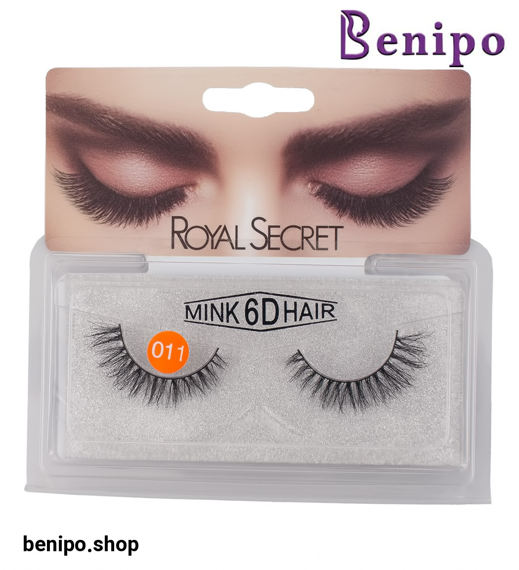 مژه طبیعی دست ساز کد F-49 شماره 011