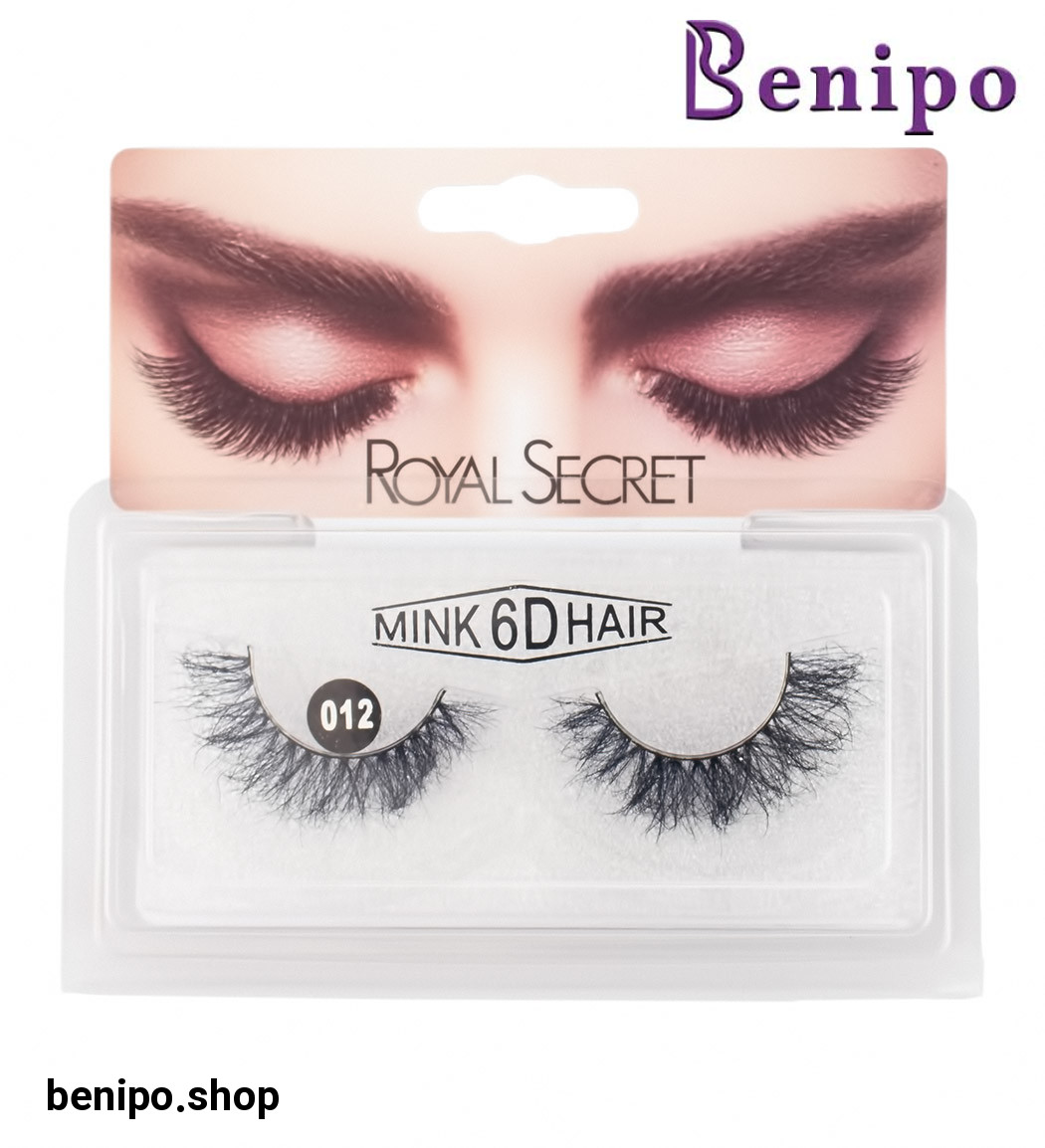 مژه طبیعی دست ساز کد F-49 شماره 012