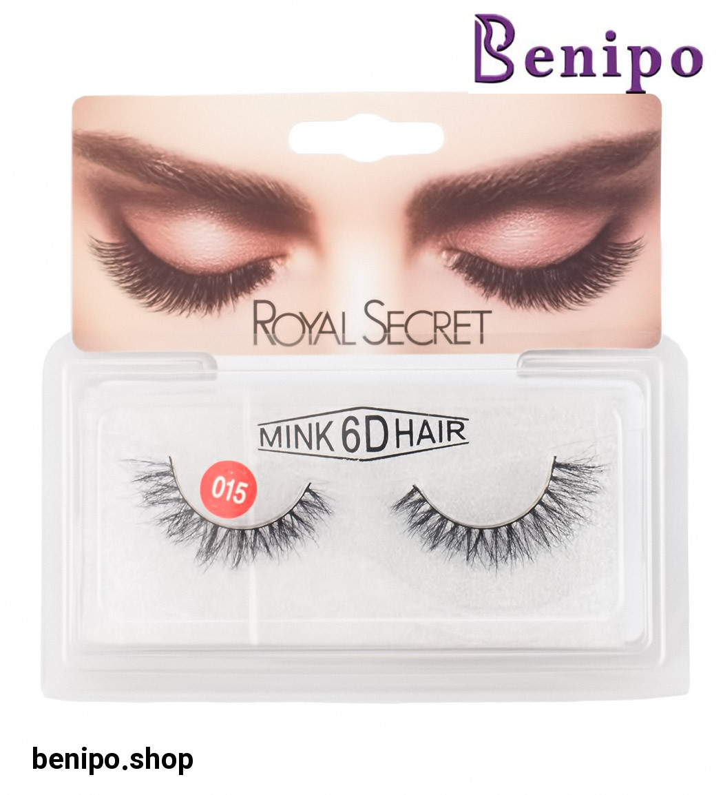 مژه طبیعی دست ساز کد F-49 شماره 015