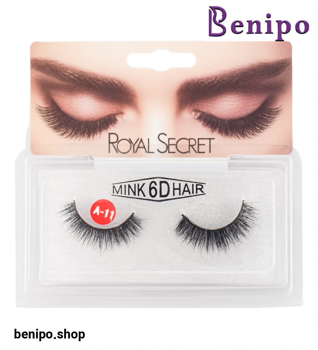 مژه طبیعی دست ساز کد F-49 شماره A-11