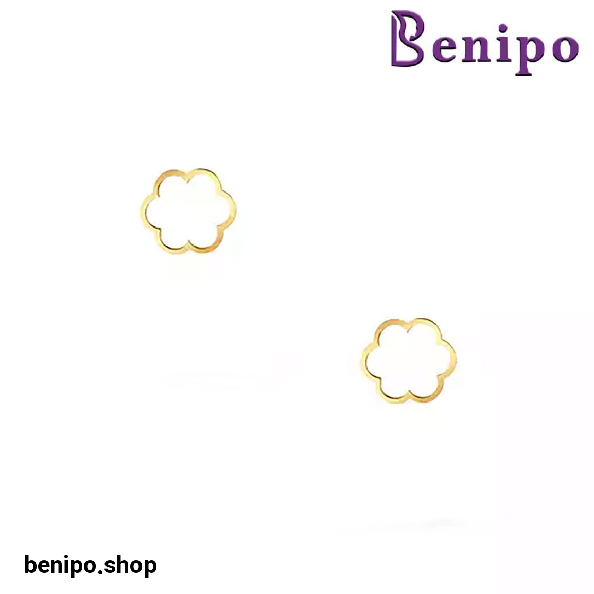 گوشواره طلا میخی ابر