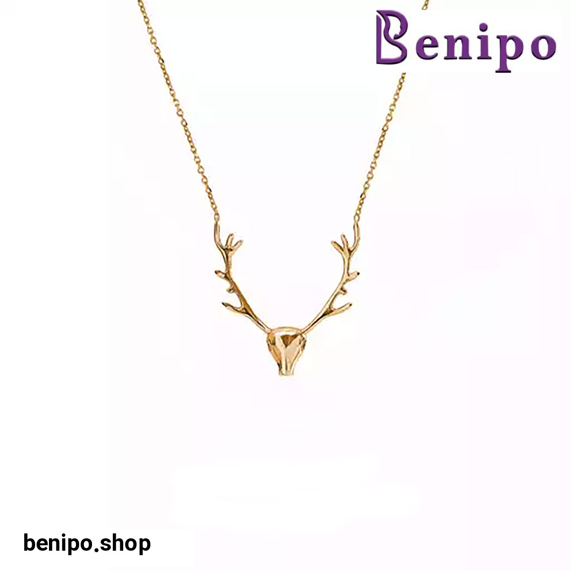 گردنبند طلا با طرح گوزن