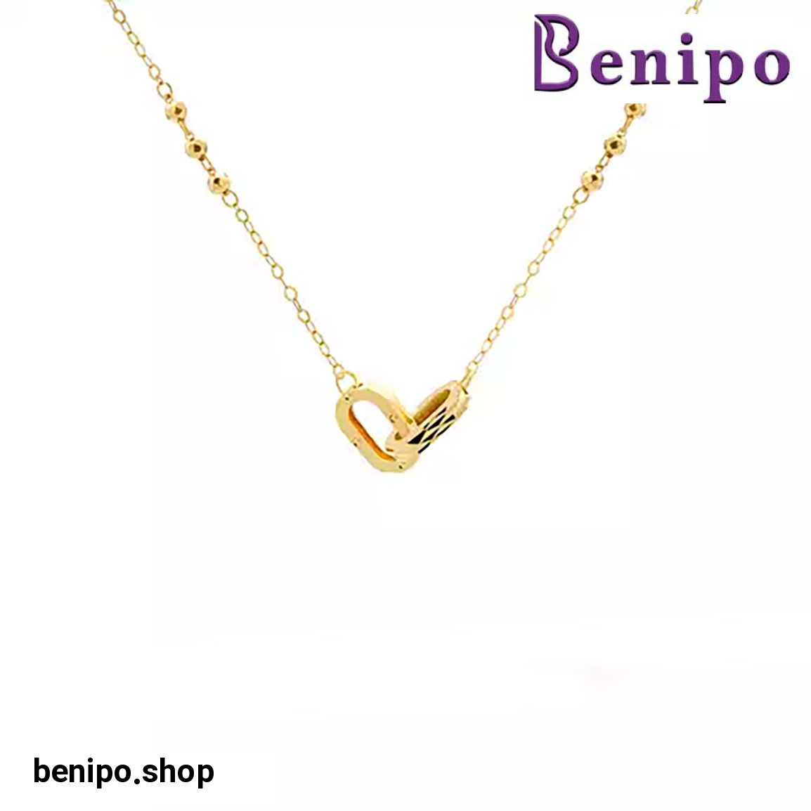 گردنبند طلا پیون