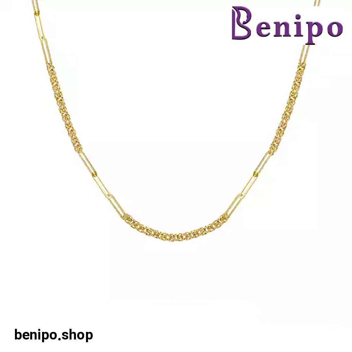 گردنبند طلا هرمس طنابی