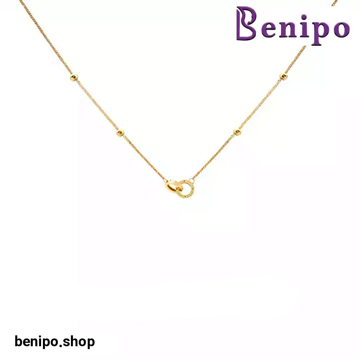 گردنبند طلا گوی وینا