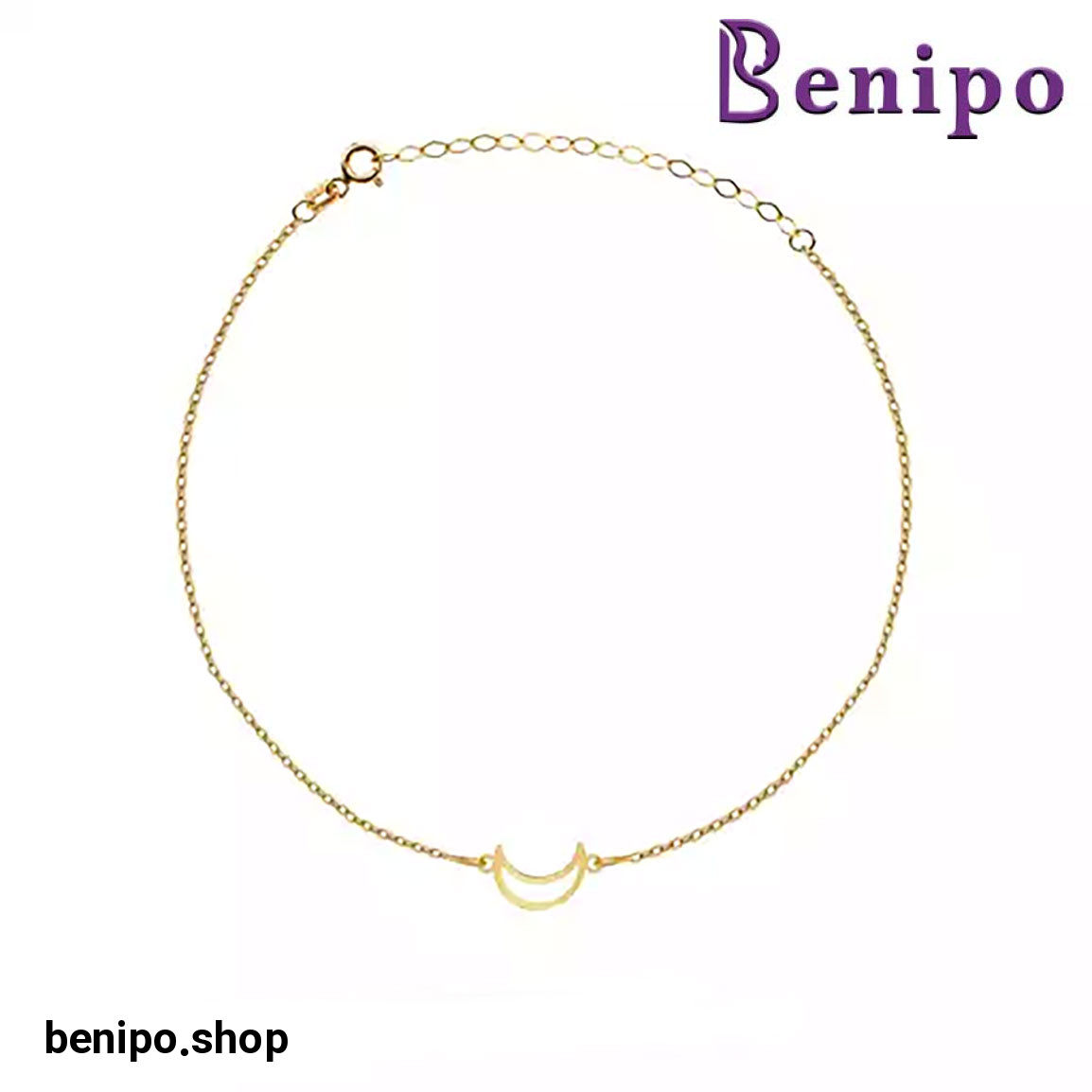 دستبند طلا ماه زرین