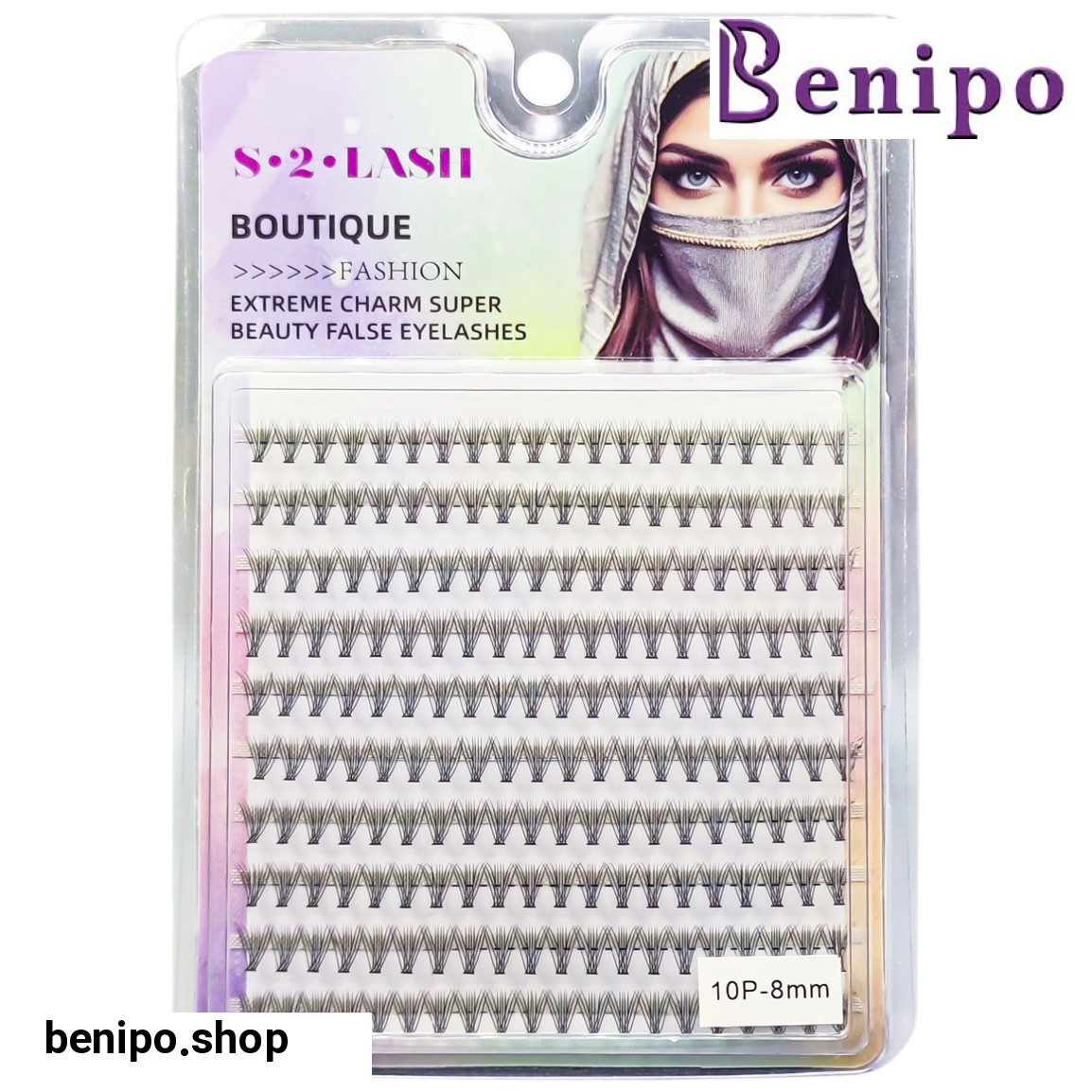 مژه مصنوعی مدل 10P 8mm