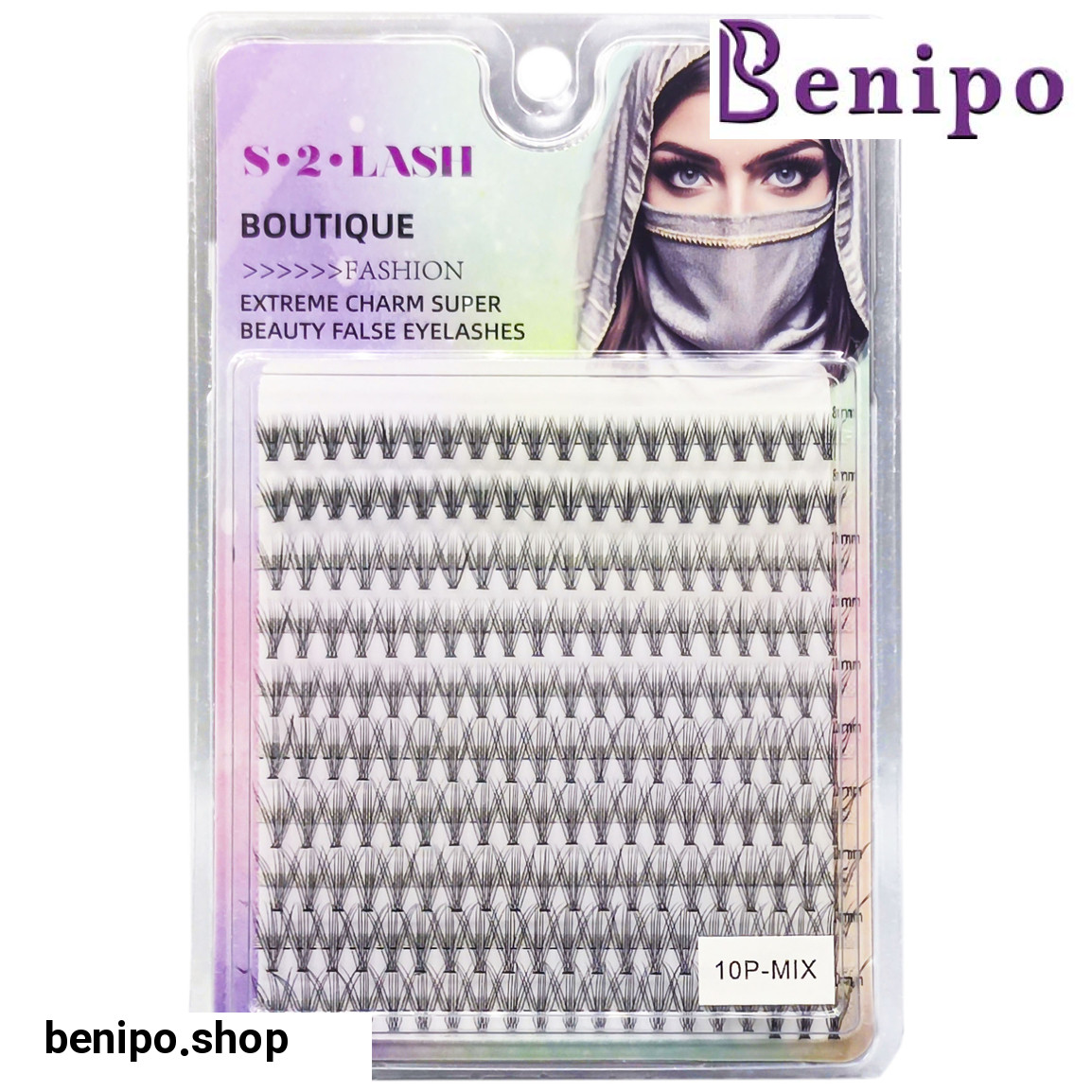 مژه مصنوعی مدل 10P MIX