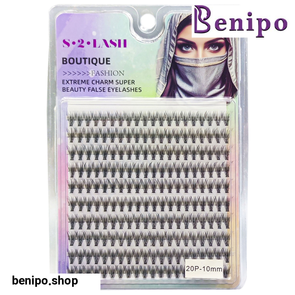 مژه مصنوعی مدل 20P 10mm