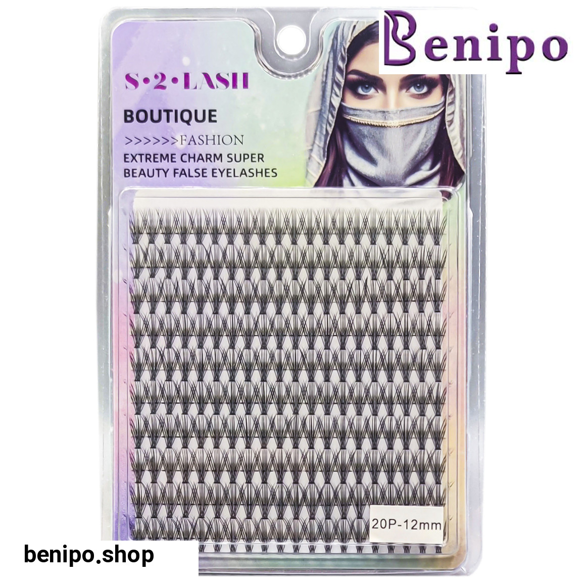 مژه مصنوعی مدل 20P 12mm