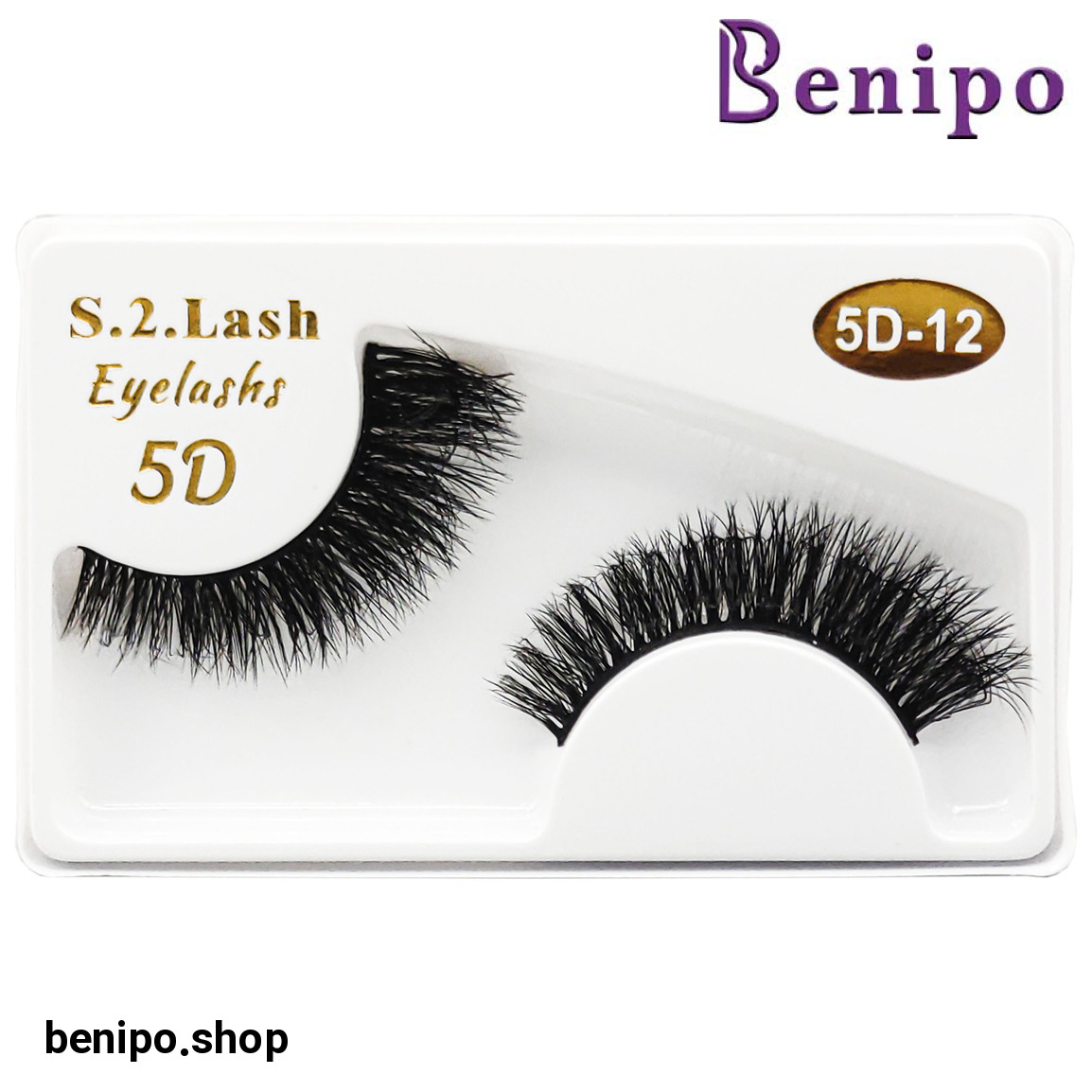 مژه مصنوعی مدل 5D 12