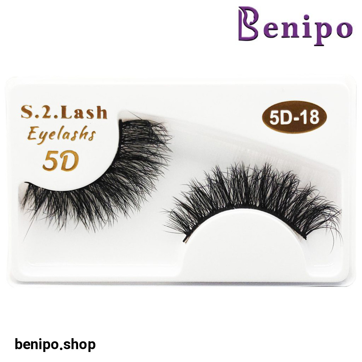 مژه مصنوعی مدل 5D 18