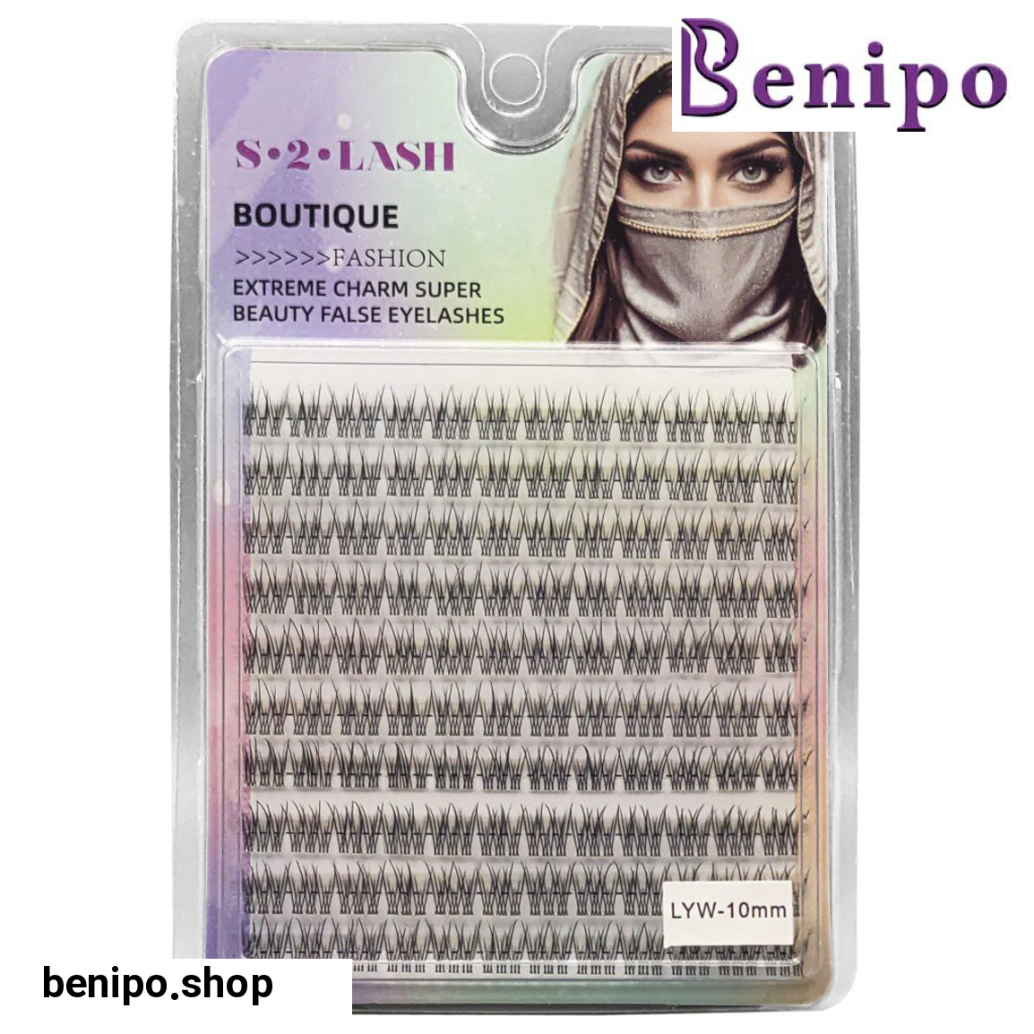 مژه مصنوعی مدل LYW 10mm