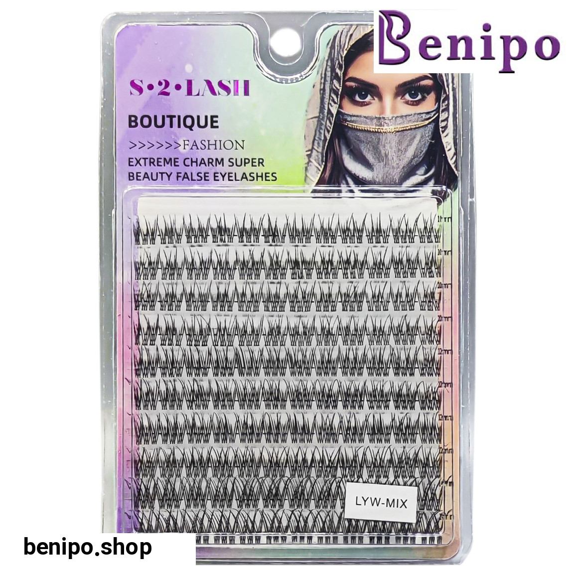 مژه مصنوعی مدل LYW MIX