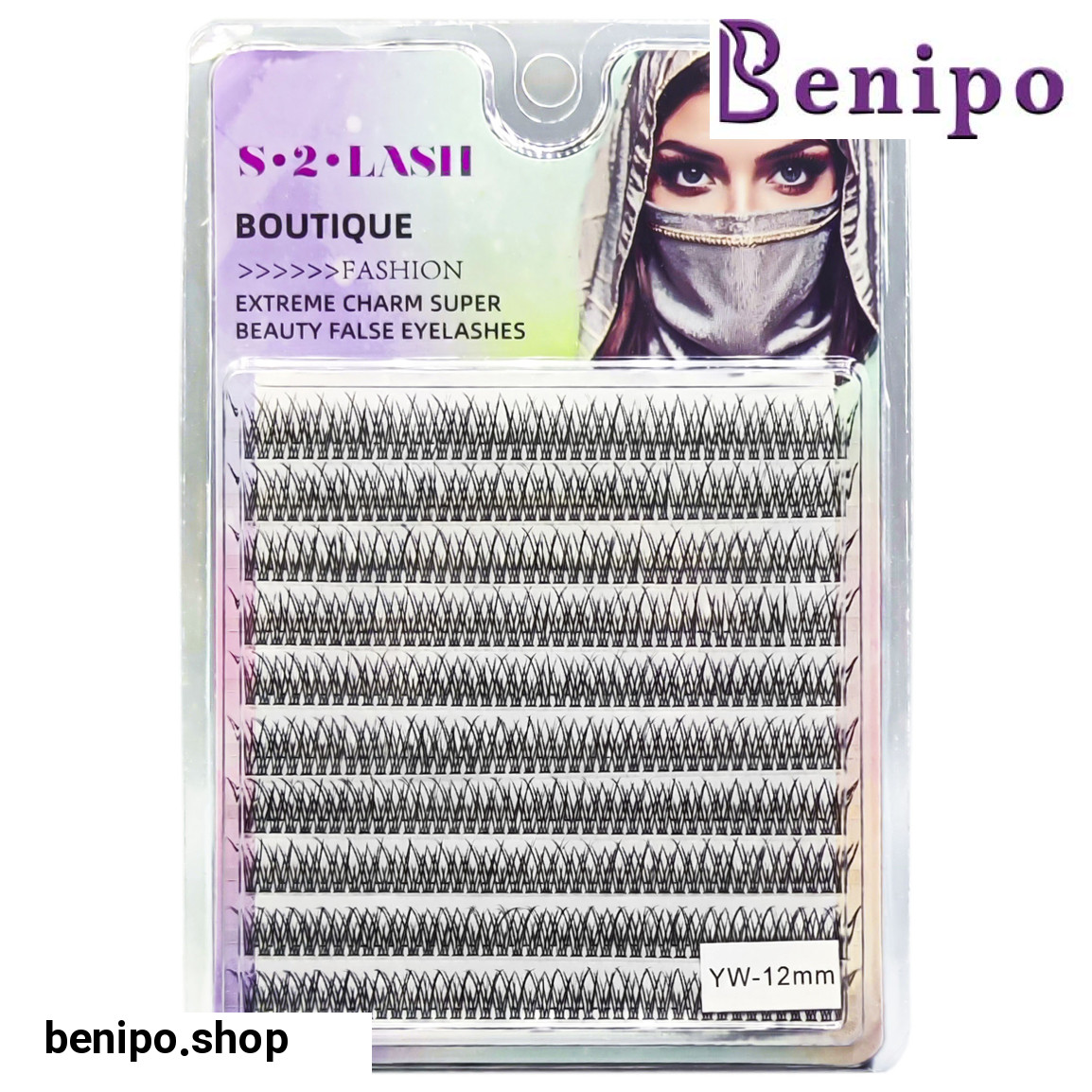 مژه مصنوعی مدل YW 12mm