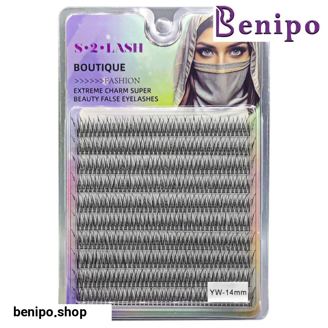 مژه مصنوعی مدل YW 14mm