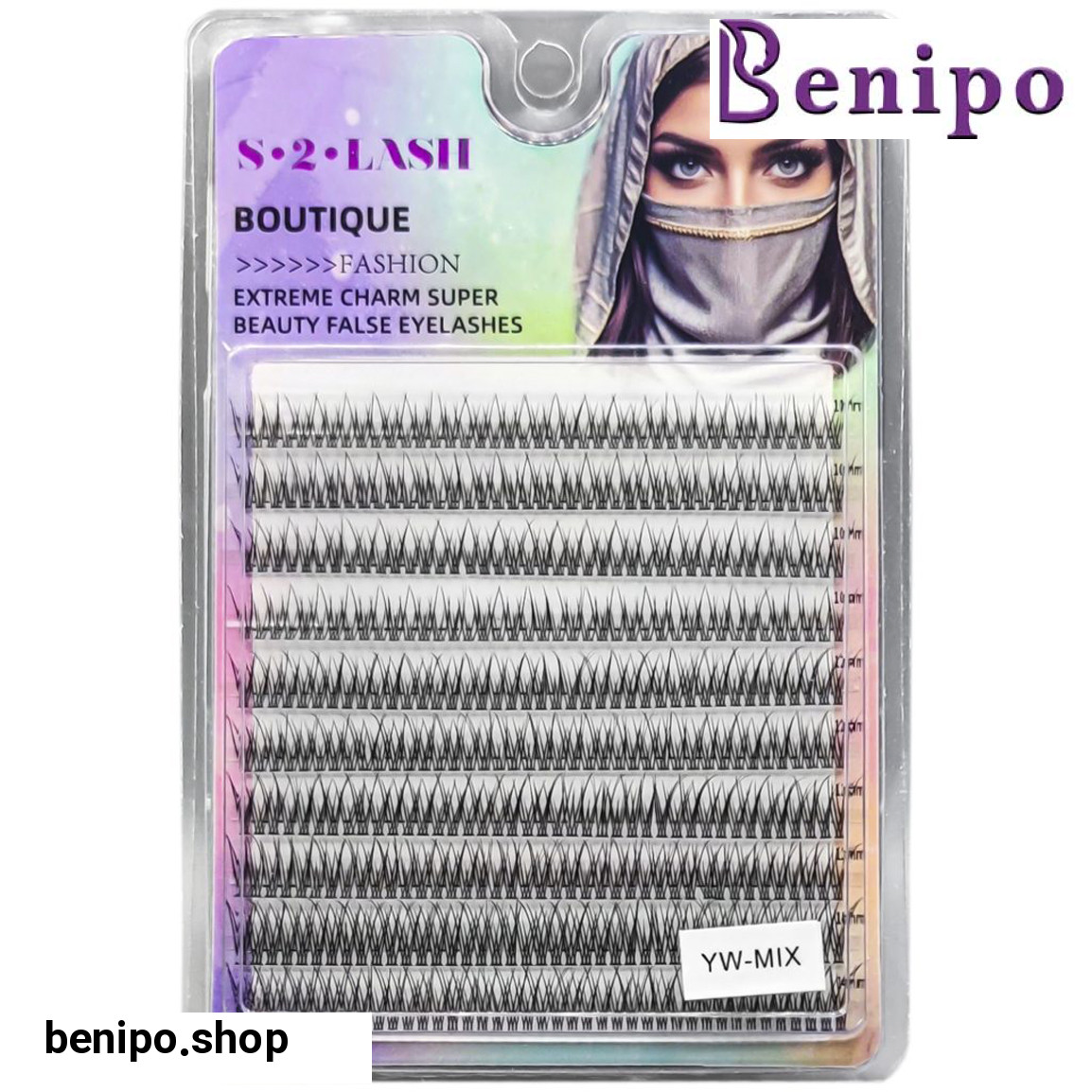 مژه مصنوعی مدل YW MIX
