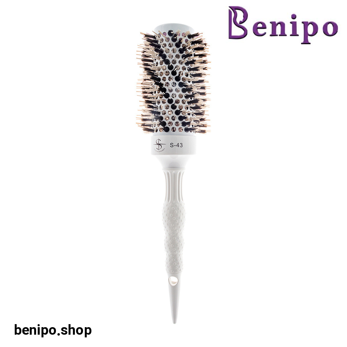 برس مو گرد سرامیکی مدل S43