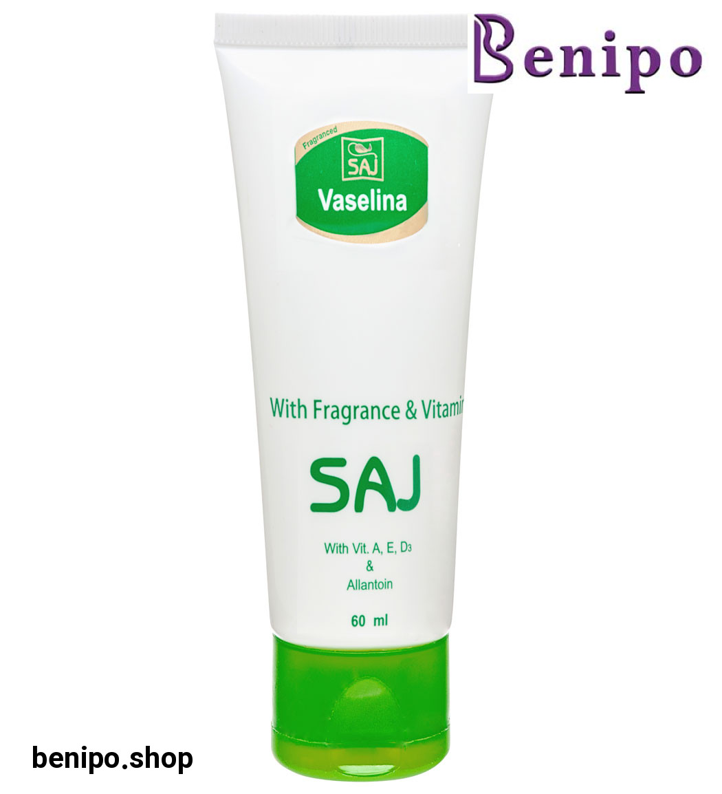 وازلین معطر تیوپی سفید 60میل