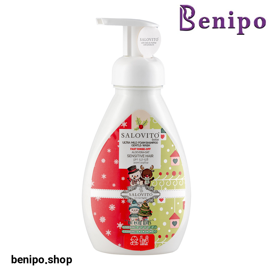 فوم شستشوی سر کودک حجم 300 میلی لیتر