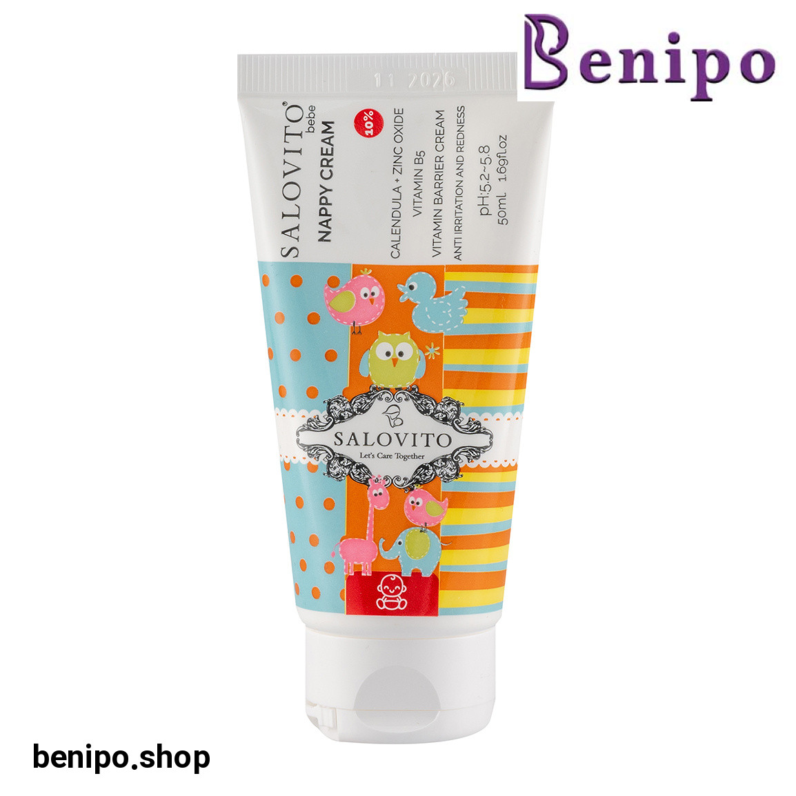 کرم سوختگی پای کودک زیر یکسال حجم 50 میلی لیتر