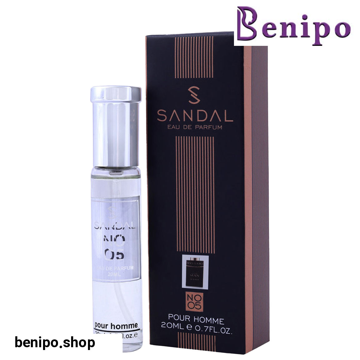 عطر جیبی مردانه مدل Man In Black حجم 20میل