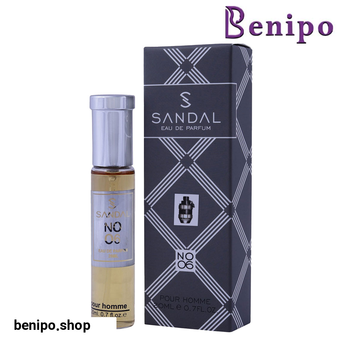 عطر جیبی مردانه مدل Spice Bomb حجم 20میلی لیتر