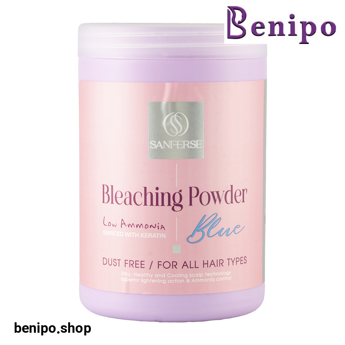 پودر دکلره آبی وزن 500 گرم