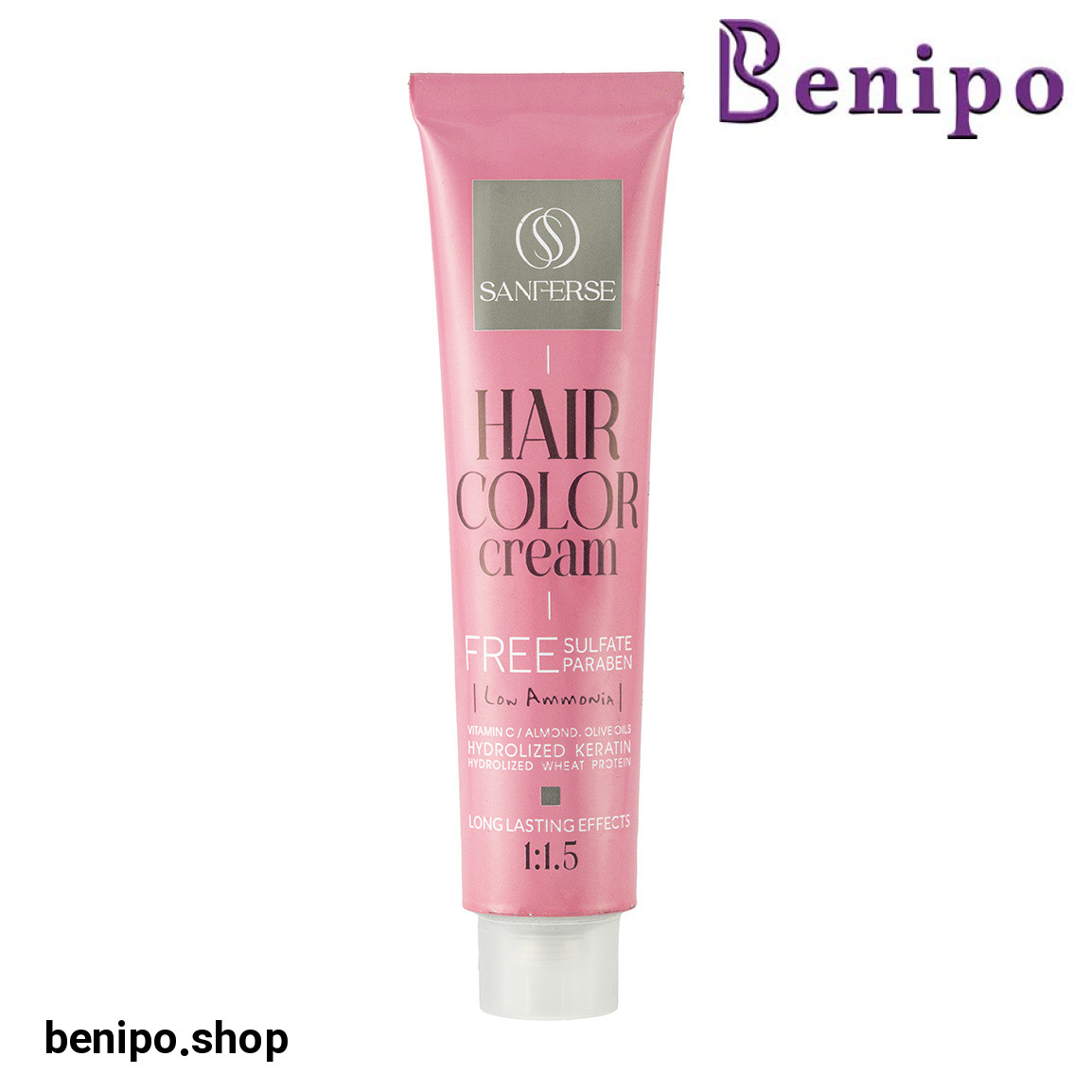 رنگ مو بدون پارابن و سولفات سری طلایی حجم 120 میلی لیتر