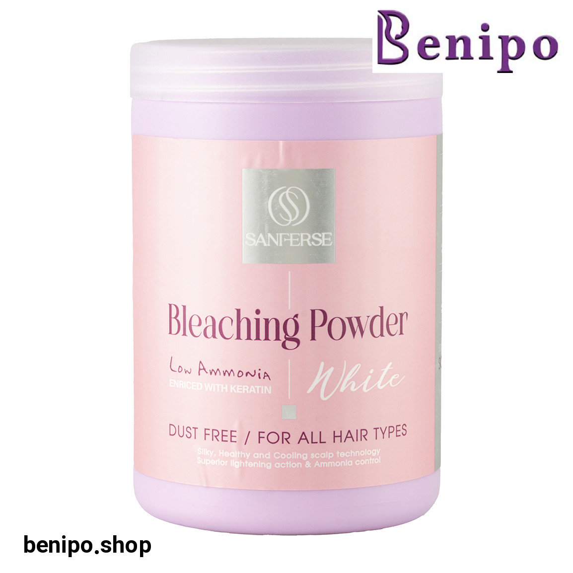 پودر دکلره سفید وزن 500 گرم