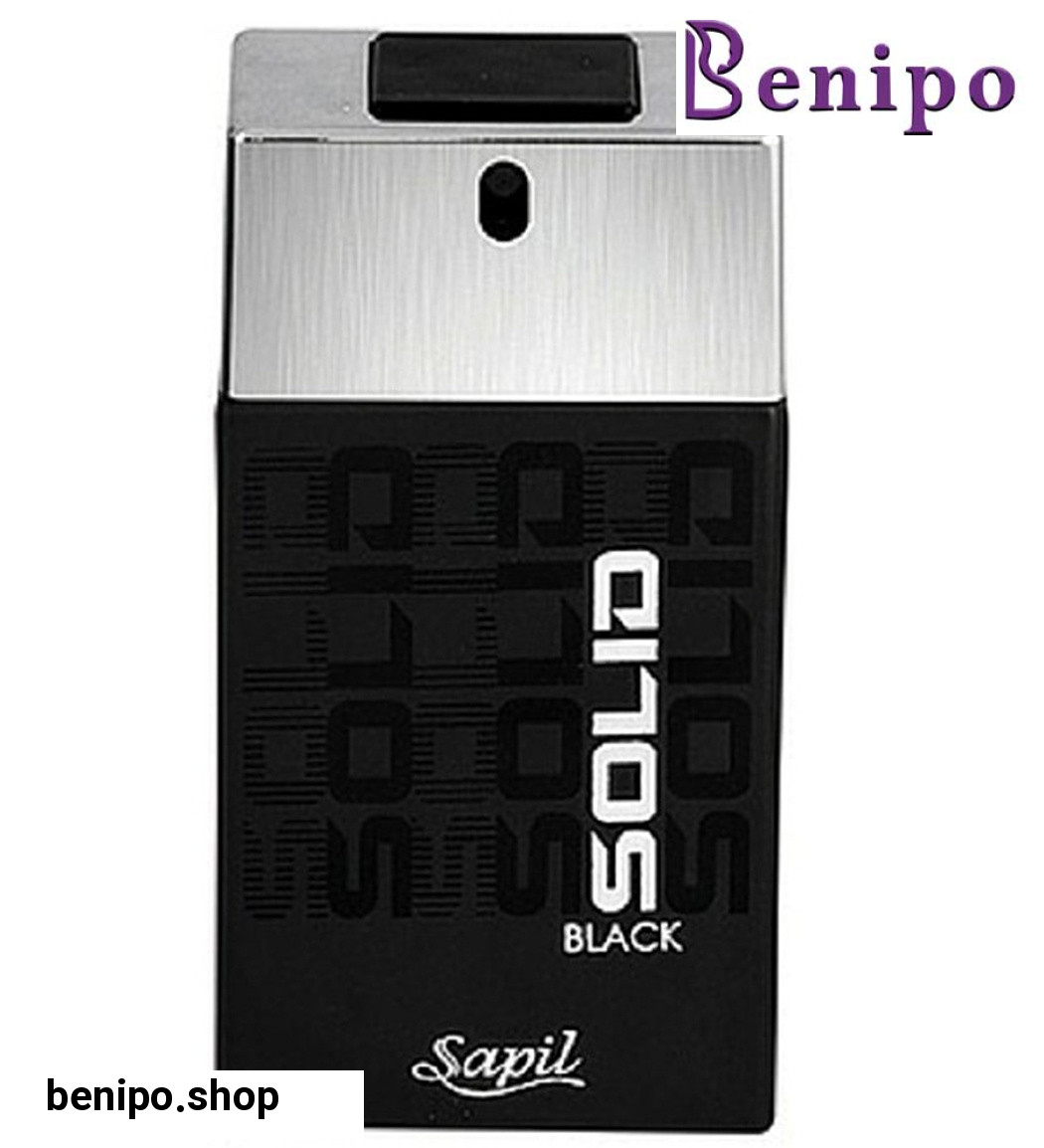 ادکلن سولید مشکی مردانه حجم 100 میل