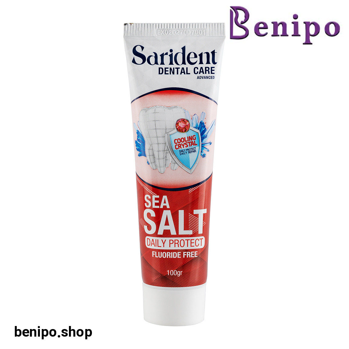 خمیر دندان مدل Dental Care حاوی نمک دریا وزن 100 گرم