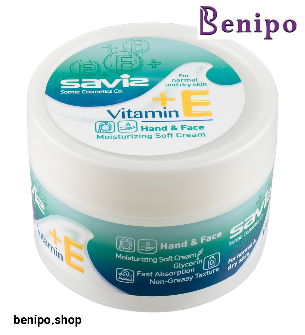 کرم نرم کننده و مرطوب کننده حاوی ویتامین E حجم 180 گرم
