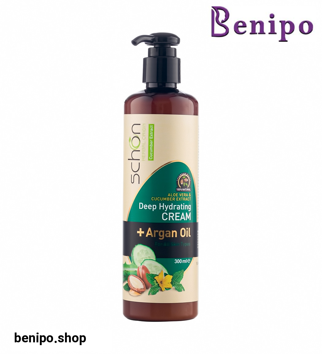 کرم مرطوب کننده پمپی آلوئه ورا و خیار 300میل