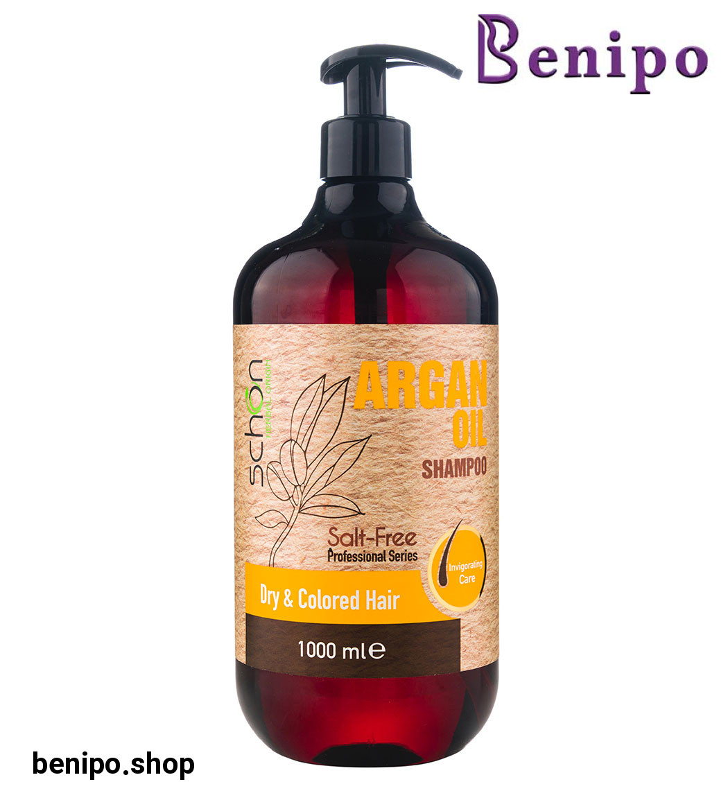 شامپو حاوی روغن آرگان مناسب موهای خشک و رنگ شده 1000میل