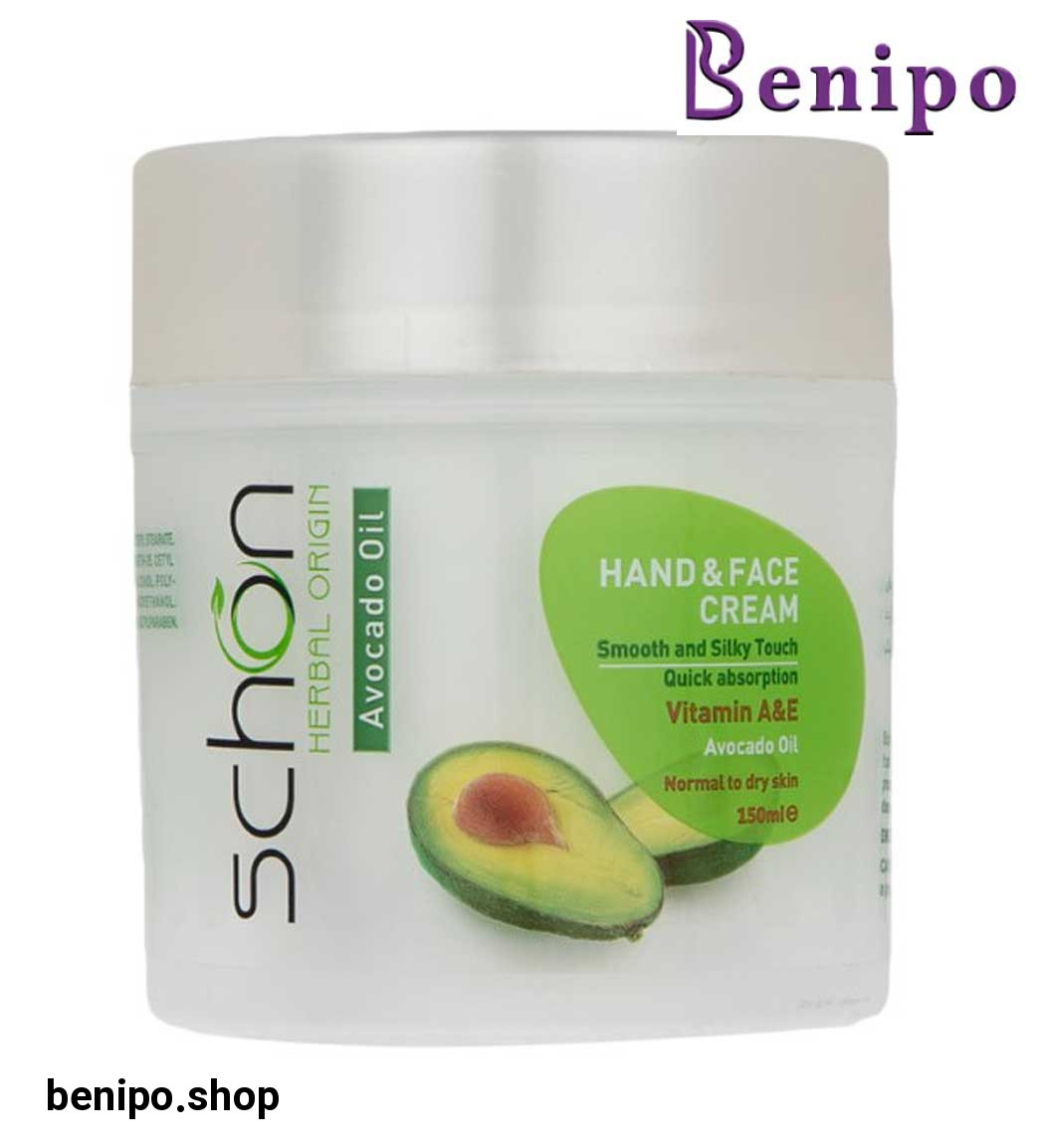 کرم دست و صورت حاوی آووکادو 150 میلی لیتر