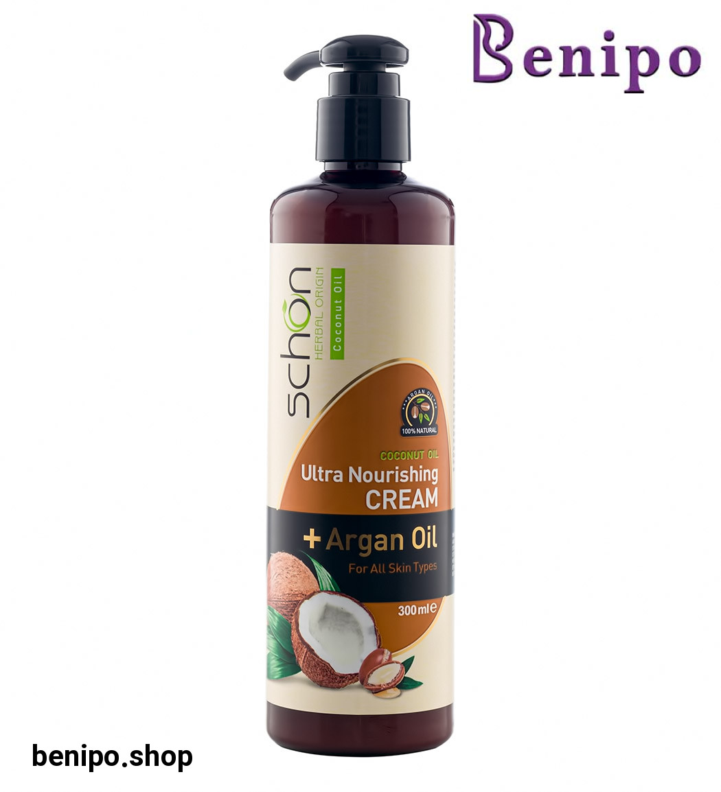 کرم مرطوب کننده پمپی نارگیل 300میل