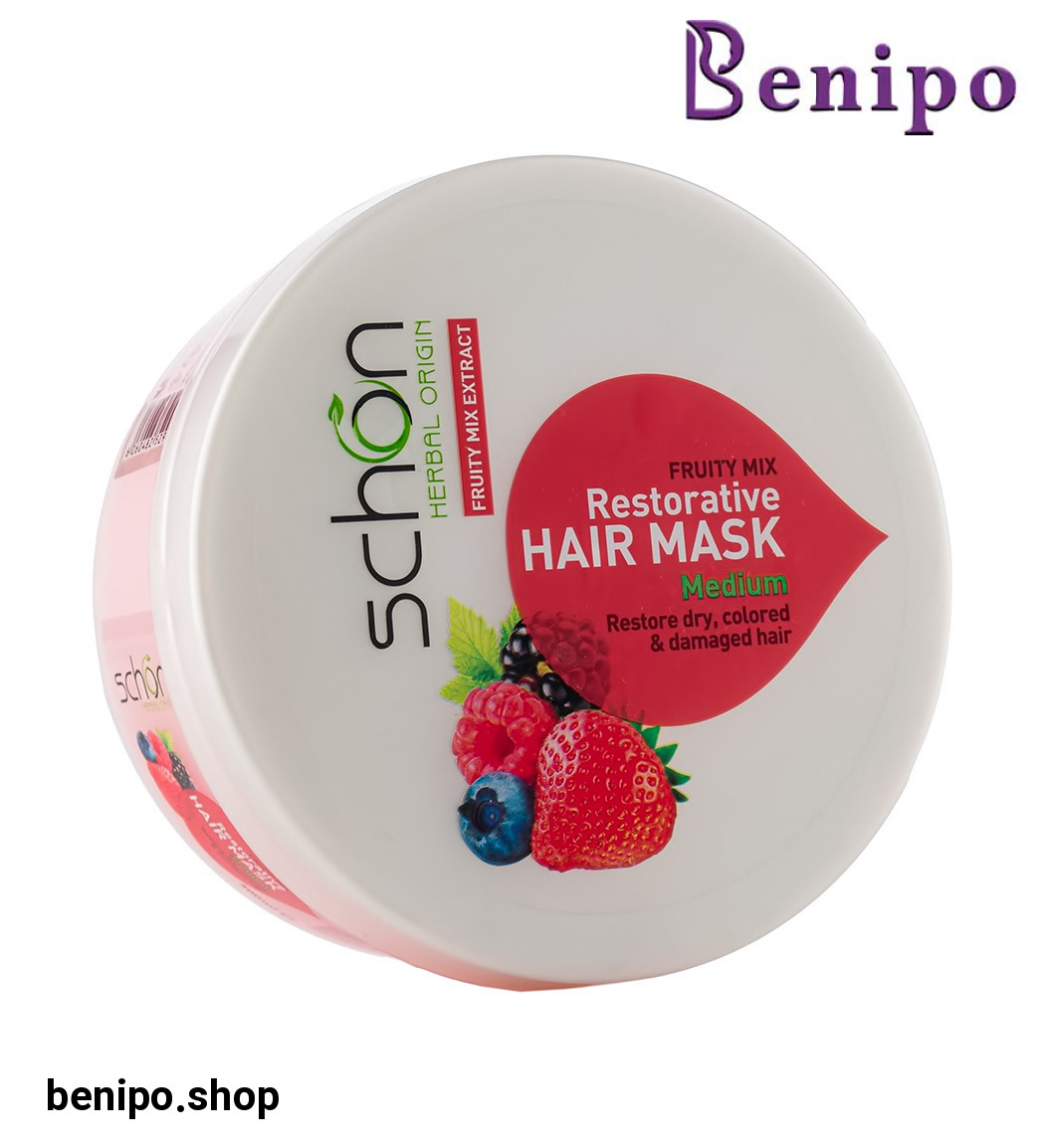 ماسک مو کاسه ای فروتی میکس 300میل