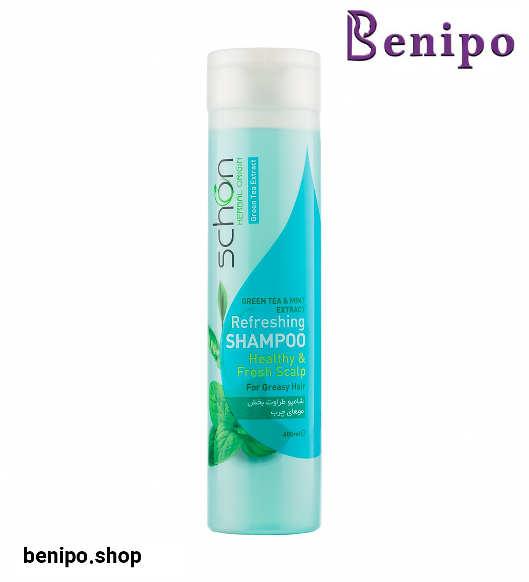 شامپو طراوت بخش چای سبز و نعناع 400میل