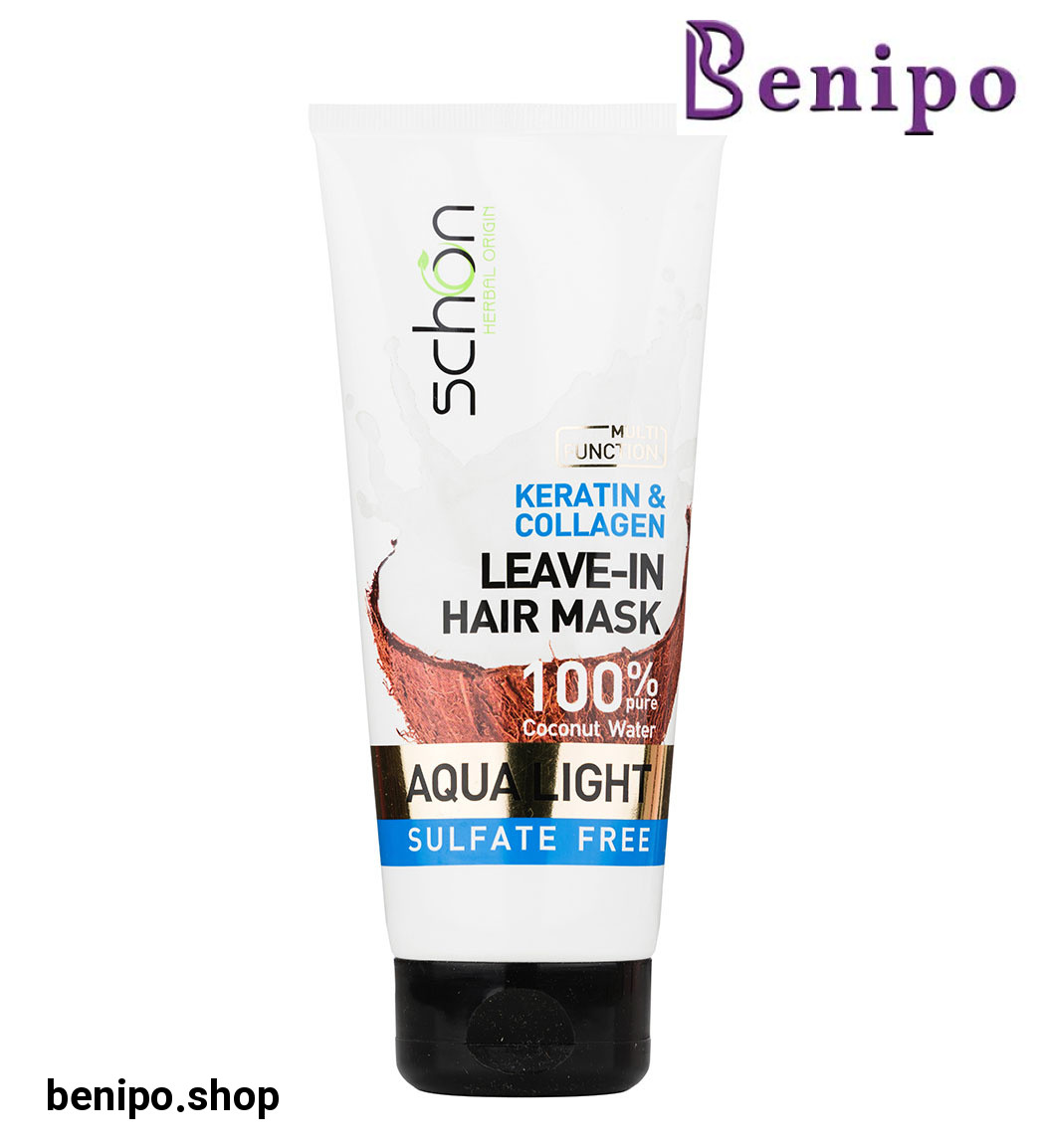 ماسک موی سر تیوپی آکوا لایت بدون نیاز به آبکشی 200میل