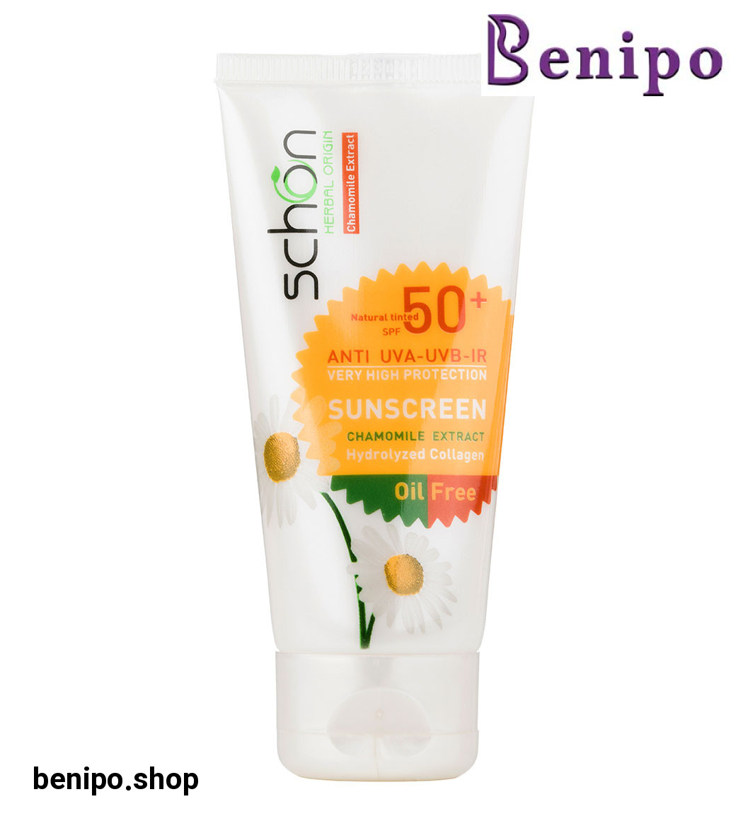 کرم ضد آفتاب رنگی فاقد چربی spf50