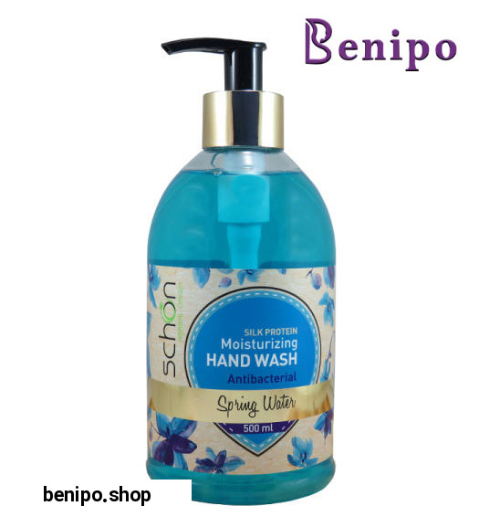 مایع دستشویی آنتی باکتریال شفاف مرطوب کننده مدل اسپرینگ واتر 500 میل
