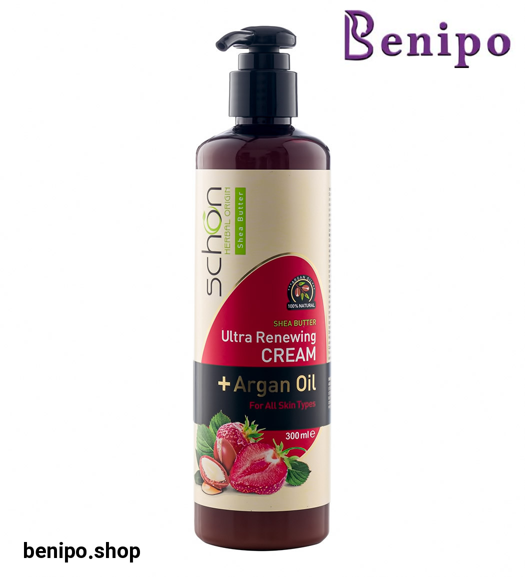 کرم مرطوب کننده پمپی توت فرنگی 300میل